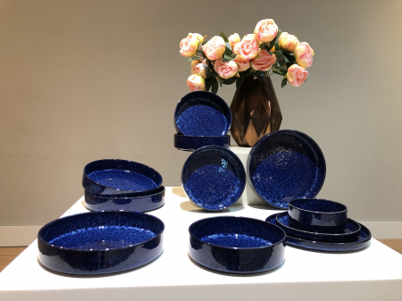 Platou Salatierã Infinity Blue (Mare 25cm) [5]