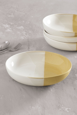 Bol Mare Pasta - Colectia Artizan (Ocru) 23 cm [0]