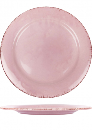 Platou Glaze Roz-Pal 30cm (glazura scurgere, lac ceramic protector) [5]