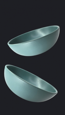 Set 2 Boluri Salată MADE Pantone Verde Menta Mat 800ml [0]