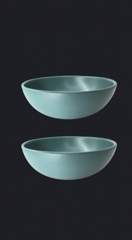 Set 2 Boluri Salată MADE Pantone Verde Menta Mat 800ml [1]