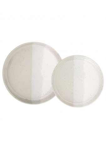 Set 2 Farfurii Artizan GRI Arhitect ( 1 Farfurie 25 cm 1 Farfurie 20 cm ) [12]