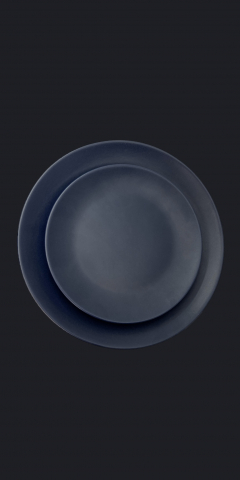 OUTLET -60% - Farfurie Mare 26cm MADE Pantone Indigo Cerneală Mat