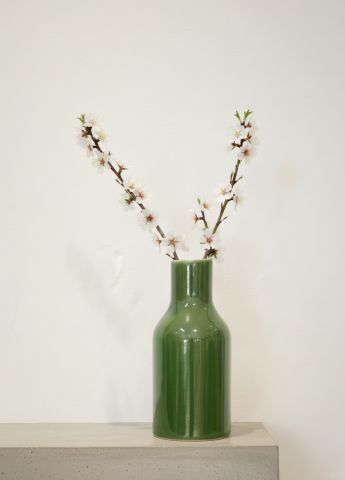 Obiecte Decorative - Vaza Ceramica Verde Infinity Green