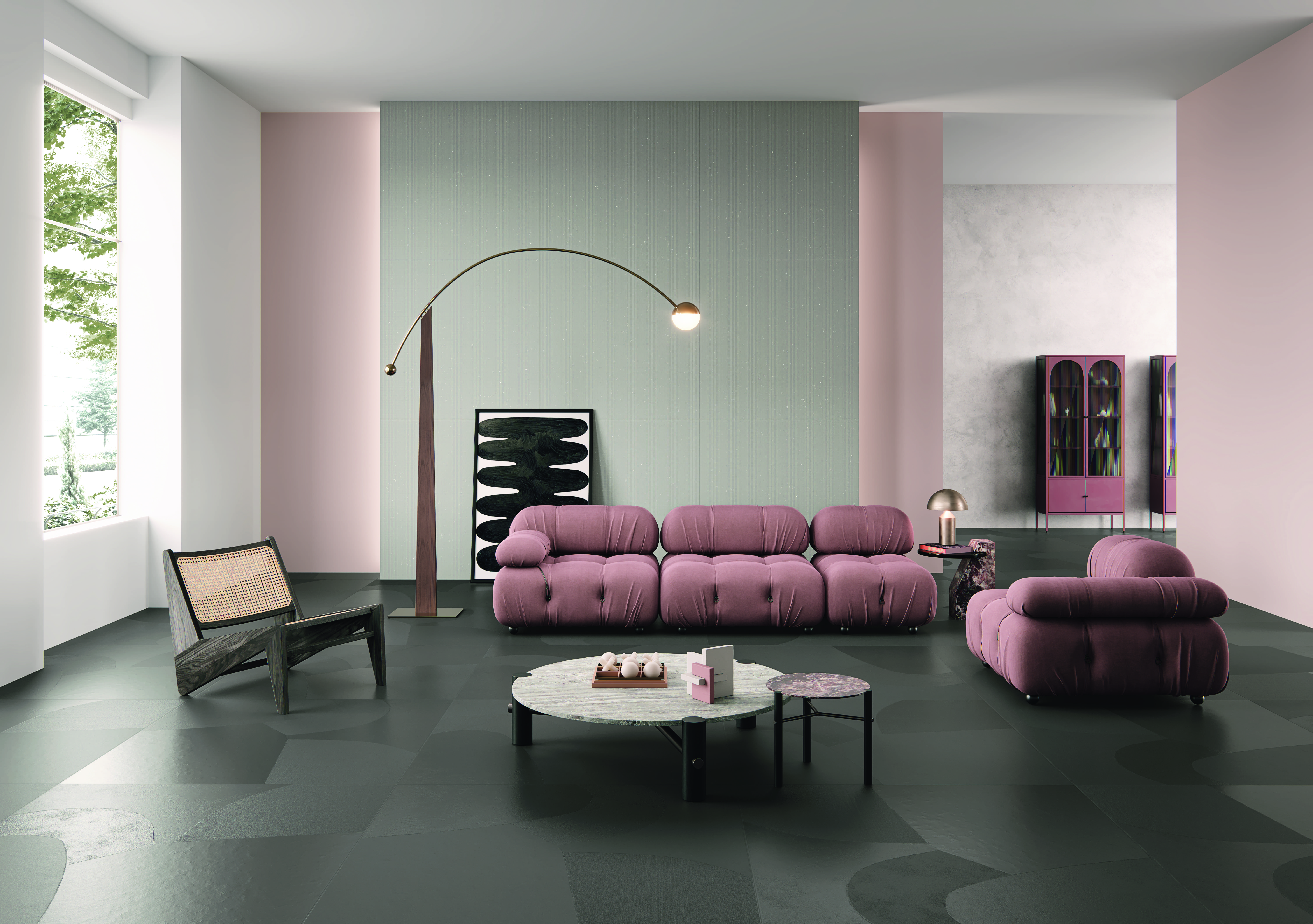 Montajul lastrelor ceramice XXL în proiecte complexe