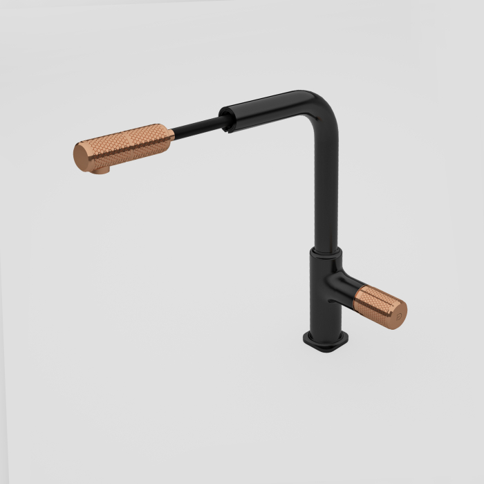 ARDESIA, Baterie stativa spalator cu pipa extractibila [2]