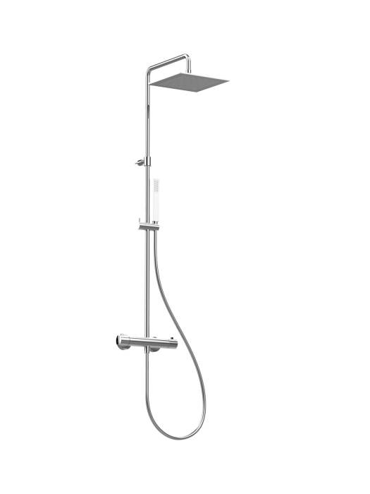 Baterie duș anticalcar externă termostatică 25x25 [1]