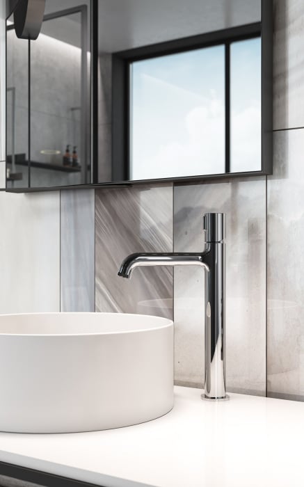 MEANDRO, Baterie stativa lavoar inalta [3]