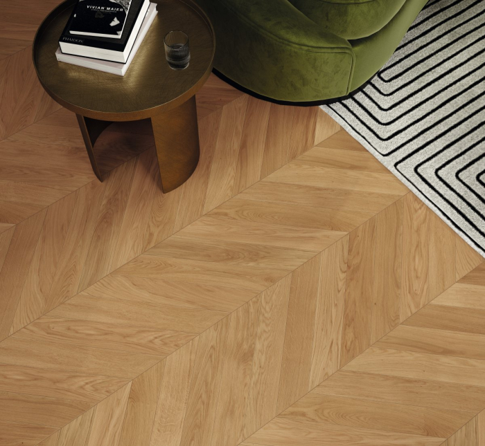 Parchet de stejar Natur Chevron [2]