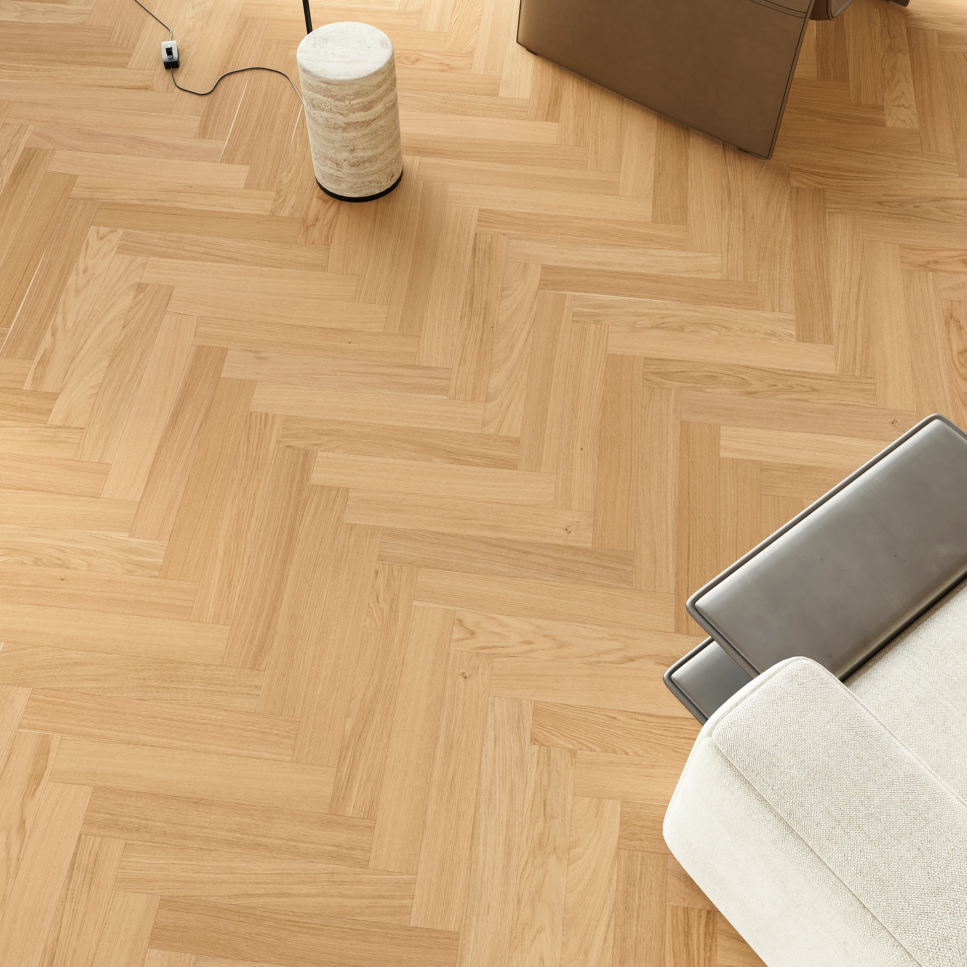 Parchet Hibrid Stejar Futuris Esthetic Herringbone 91 [4]