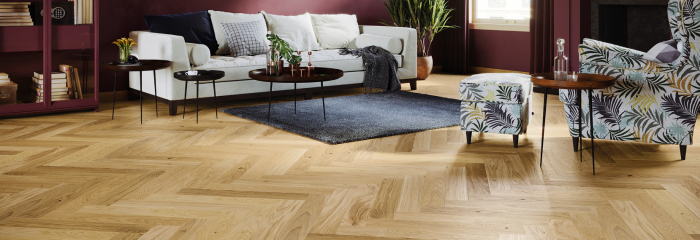 PARCHET Stejar Bright Herringbone 110 [3]