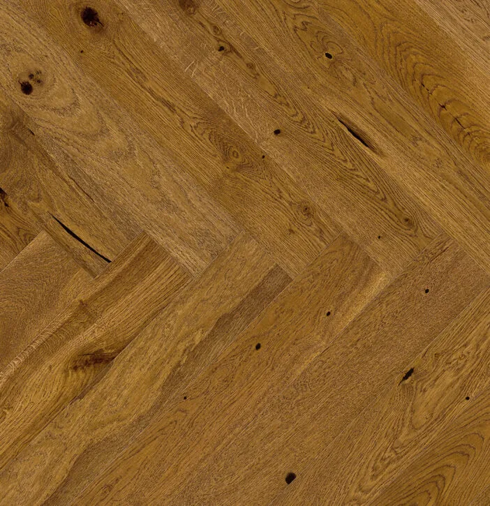 Parchet Stejar Brown Sugar Herringbone 130 [2]