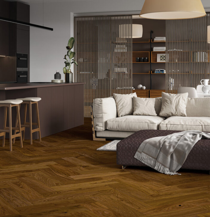Parchet Stejar Honey Herringbone 180 [1]