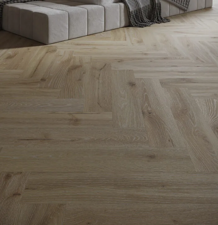 Parchet vinil SPC Stejar Desert Herringbone [2]