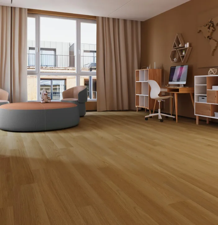 Parchet vinil SPC Stejar Wheat (cu substrat integrat) [1]
