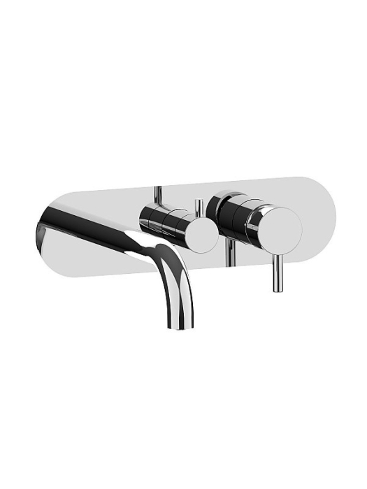 Set exterior pentru baterie de cadă încorporată cu discuri ceramice cu 2 căi [1]