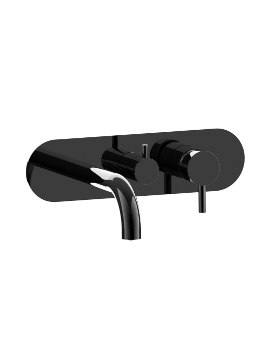 Set exterior pentru baterie de cadă încorporată cu discuri ceramice cu 2 căi [1]