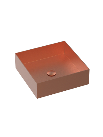 BORGIA - Lavoar de blat 400x400 mm cu scurgere universală prin împingere