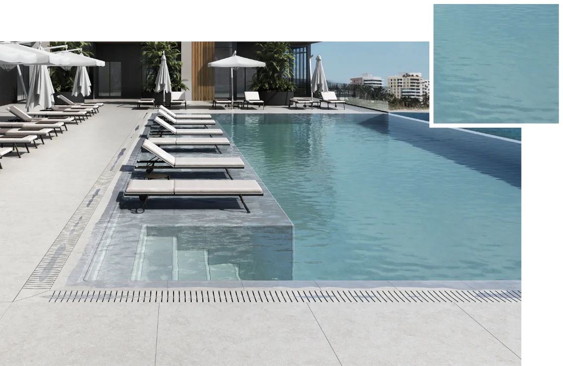 EXAGRES - ACUARELA PENTRU PISICINA