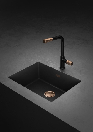 ARDESIA, Baterie stativa spalator cu pipa extractibila [2]