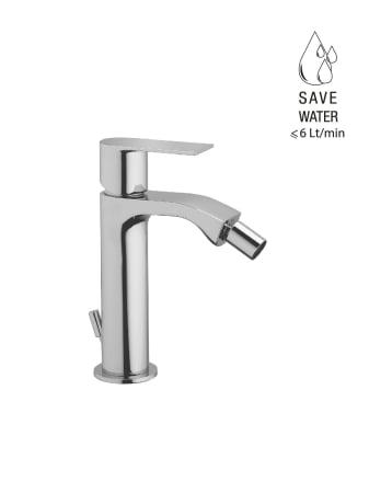 TOLOMEO - Baterie bideu cu monocomandă și scurgere tip pop-up