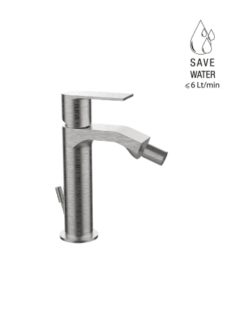 TOLOMEO - Baterie bideu cu monocomandă și scurgere tip pop-up