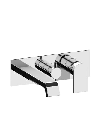 TOLOMEO - Set exterior pentru baterie de cadă încorporată cu discuri ceramice cu 3 căi