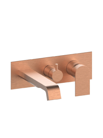 TOLOMEO - Set exterior pentru baterie de cadă încorporată cu discuri ceramice cu 3 căi