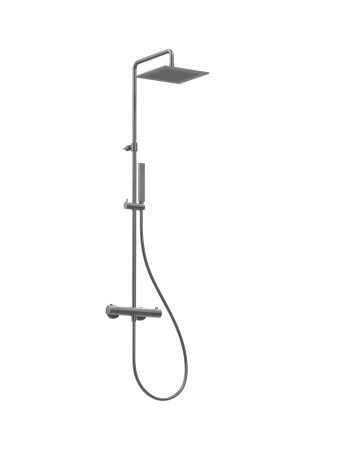 MOCCA - Baterie duș anticalcar externă termostatică 25x25