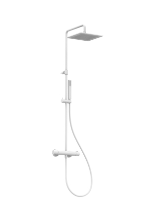 MOCCA - Baterie duș anticalcar externă termostatică 25x25