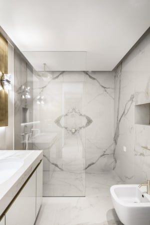 LAMINAM - CALACATA MICHELANGELO BOOK MATCH
