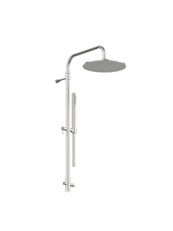SHOWERS FRATINI - Coloană de duș pivotantă cu derivator, furtun flexibil