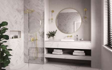 FLUSSO, Baterie incastrata cada/dus [1]