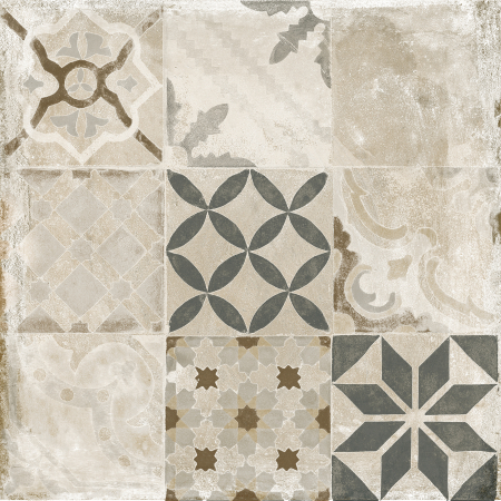 Placi ceramice extrudate Exagres Alhamar Blanco Decor 33x33 [1]