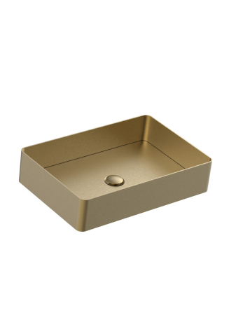 ALINE - Lavoar de blat 400x600 mm cu scurgere universală prin împingere