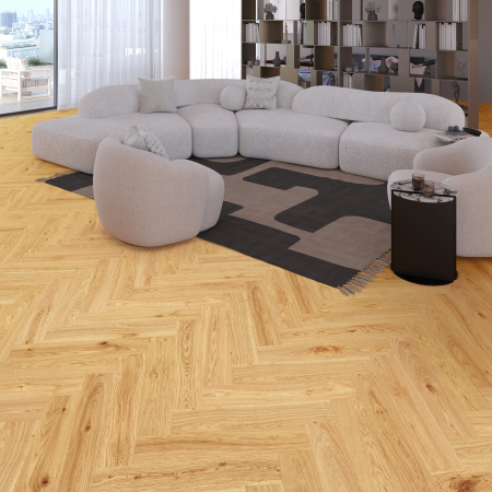 Parchet AURA SPC Stejar Sophia Herringbone [2]