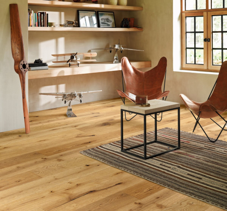 PARCHET | Lemn, SPC și Hibrid - Parchet de stejar brushed matt lacquer
