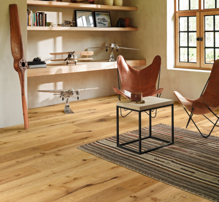 PARCHET | Lemn, SPC și Hibrid - Parchet de stejar brushed natural oil plus