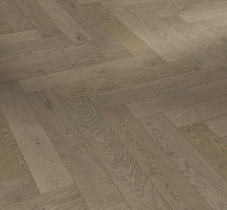 Parchet de stejar Gri Chalet Herringbone [2]