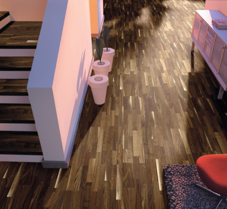PARCHET | Lemn, SPC și Hibrid - Parchet de stejar Walnut Inchis