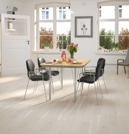 LEMN 100% TRIPLUSTRATIFICAT - PARCHET STEJAR CAPPUCCINO PICCOLO SCURT
