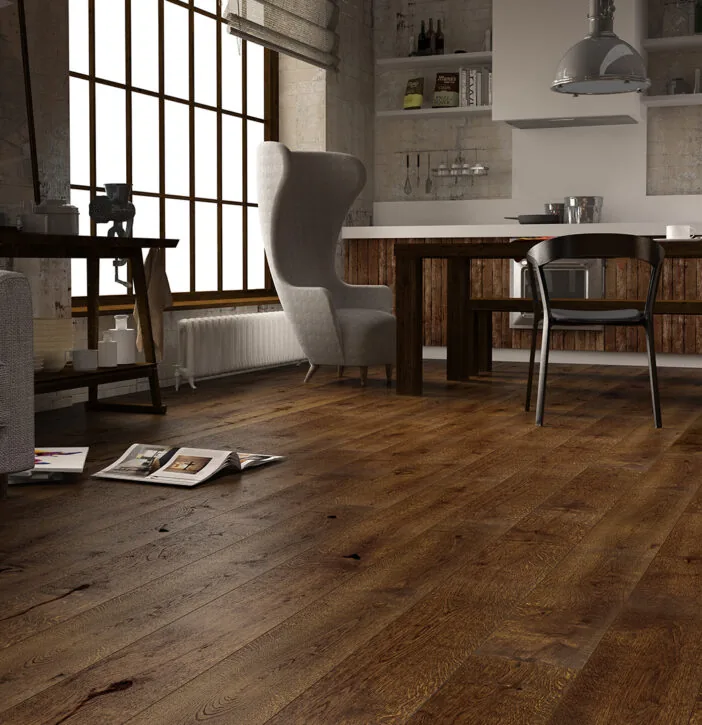 LEMN 100% TRIPLUSTRATIFICAT - Parchet Stejar Marsala Grande