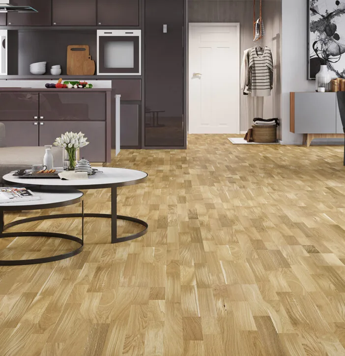 LEMN 100% TRIPLUSTRATIFICAT - Parchet Stejar Sunny Molti