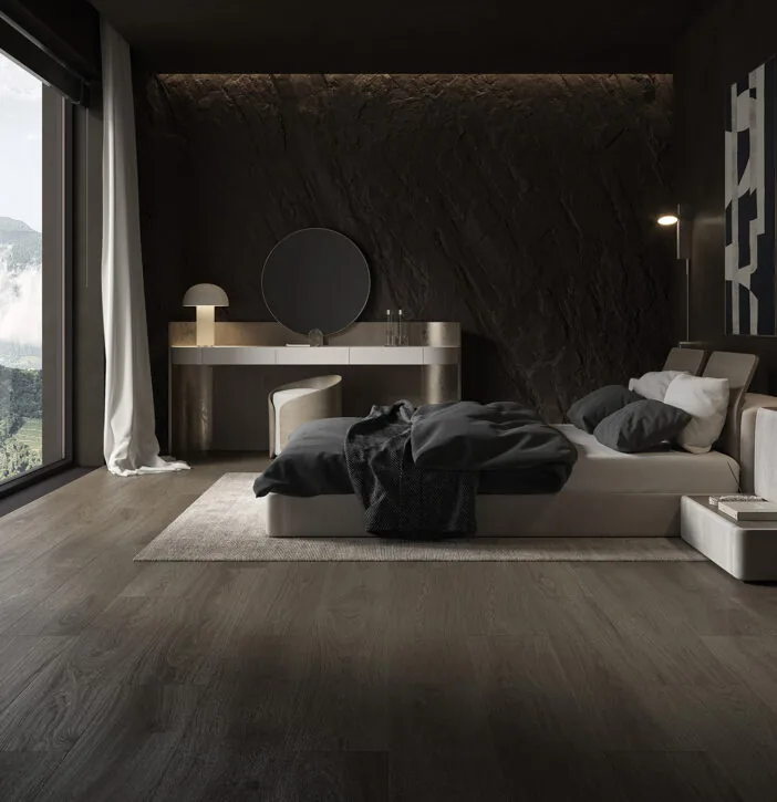 SPC - STONE POLYMER COMPOSITE - Parchet vinil SPC Stejar Balsamico (cu substrat integrat)