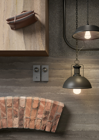 COMPATTA - Placi ceramice portelanate Florim Compatta Pisé Ghiaia 120x280