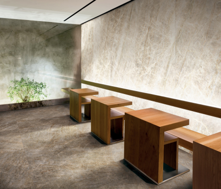 LASTRE CERAMICE XXL | PLACI DE FORMAT MARE - Placi ceramice portelanate Florim Iconic Life Honey Yamuna120x280