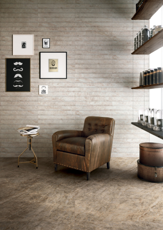 LASTRE CERAMICE XXL | PLACI DE FORMAT MARE - Placi ceramice portelanate Florim Iconic Life Moka Yamuna 120x280