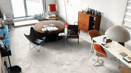 LASTRE CERAMICE XXL | PLACI DE FORMAT MARE - Placi ceramice portelanate Florim Onyx&More White Onyx 120x240