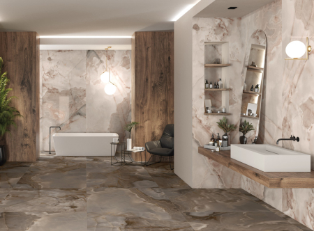 REVES - Placi ceramice portelanate Florim Rêves Rêve Rose 120x240