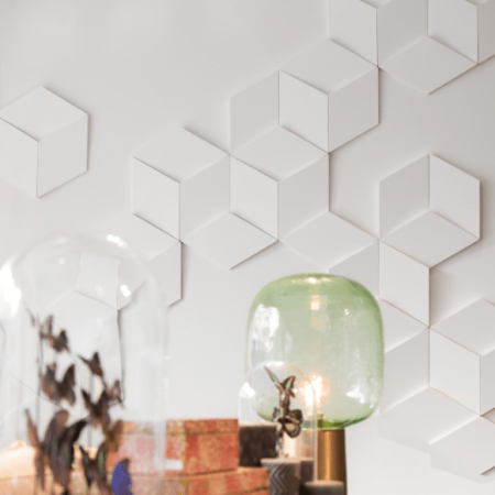 PANOURI DECORATIVE 3D DUROPOLIMER - Profile decorative 3D W100 ROMBUS